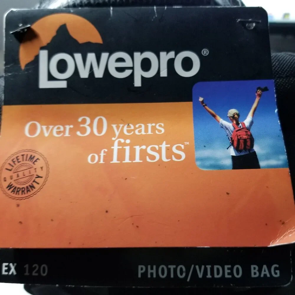 Lowepro EX 120 Camera Bag Black Padded DSLR Mirrorless Case Compact Travel